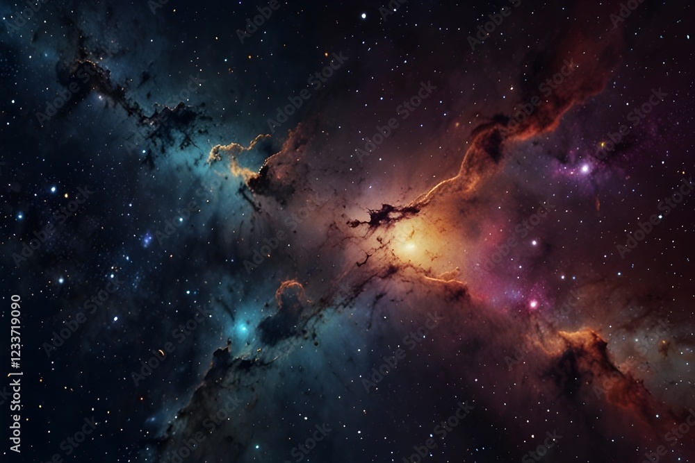 Outer space background Generative AI
Outer space background Generative AI