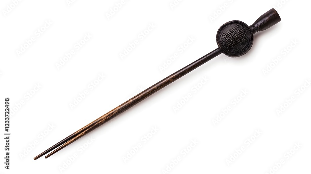 Ancient Wooden Dart with Dark Brown Shaft Ancient Wooden Dart with Dark Brown Shaft