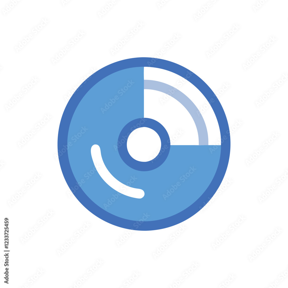 Essential CD Icon for Digital Formats Essential CD Icon for Digital Formats