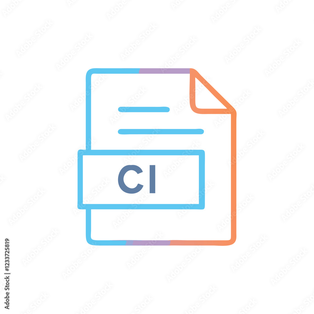 Essential CI Icon for Software Development Essential CI Icon for Software Development
