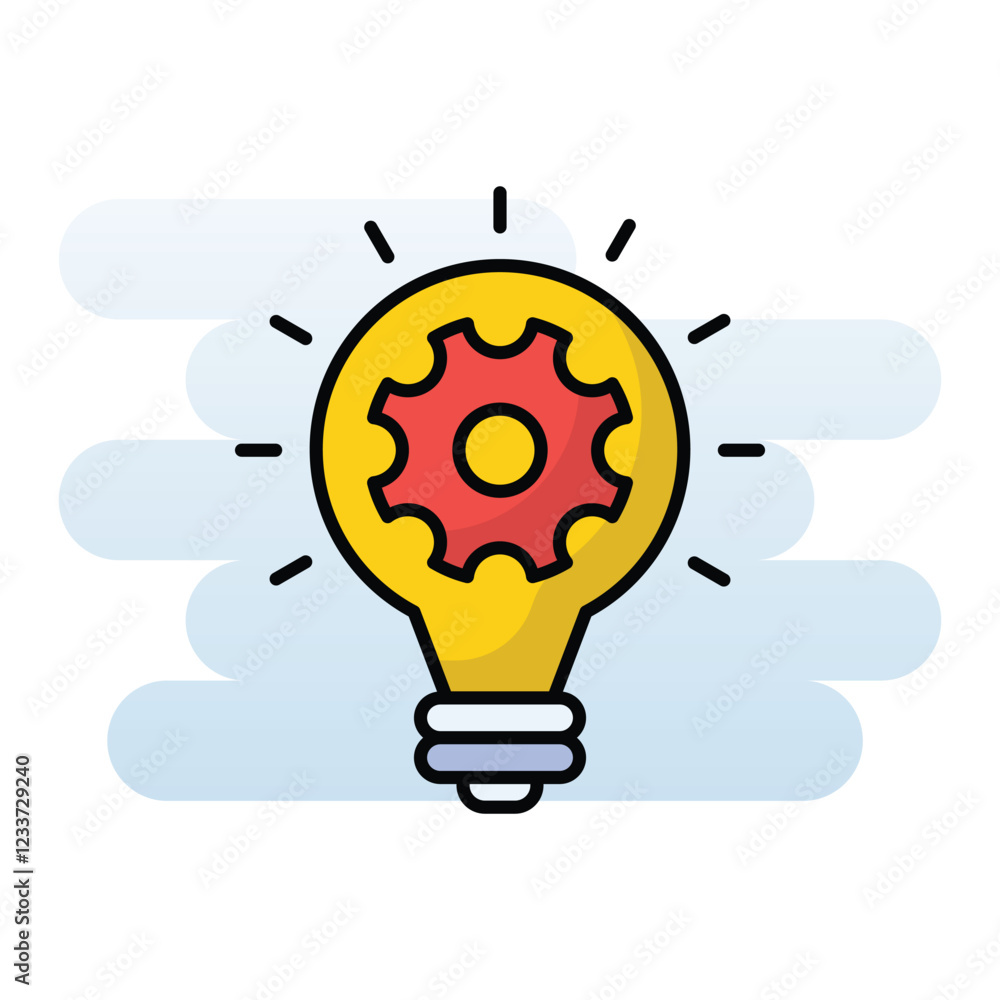 Fototapeta premium Strategy vector icon