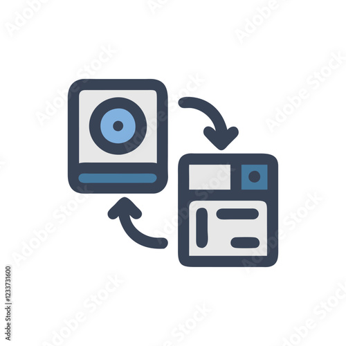  Icon of Data Recovery for Security