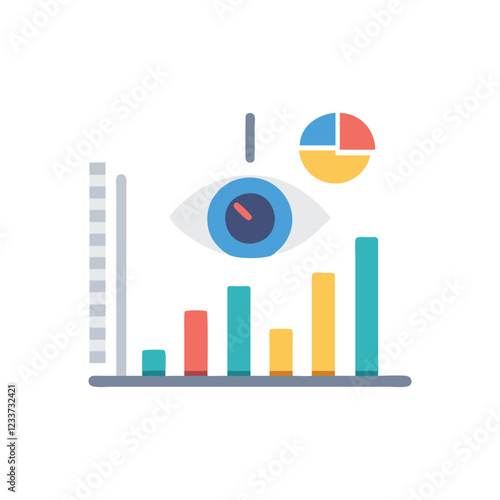  Data Visualization Icon for Insightful Analysis