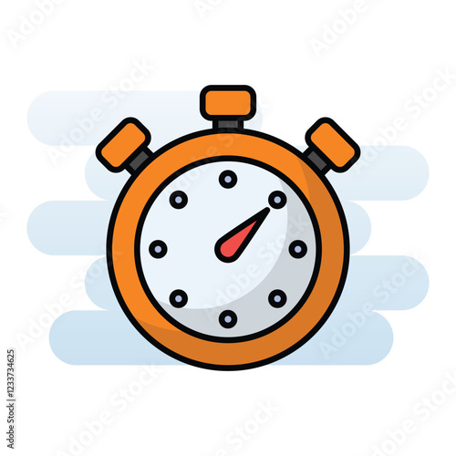 Stopwatch vector icon