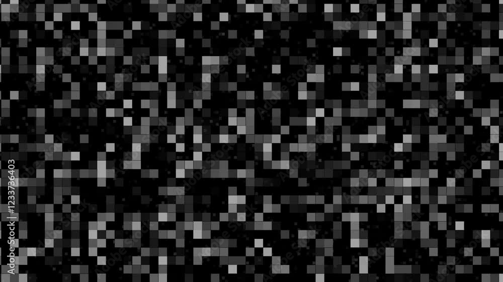Gray Background with Blocks, File is Looping (Computer Graphic) Gray Background with Blocks, File is Looping (Computer Graphic)