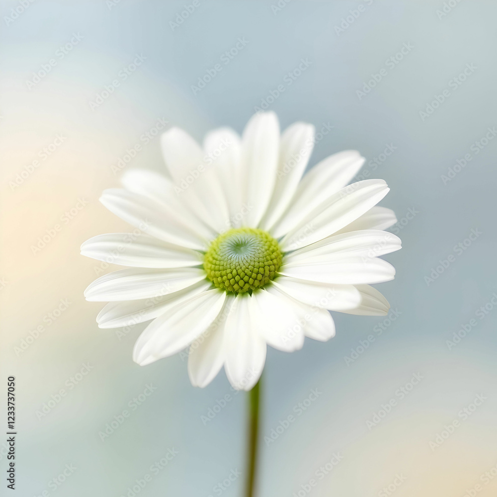 Fototapeta premium Chamomile Flower in Its Natural Beauty