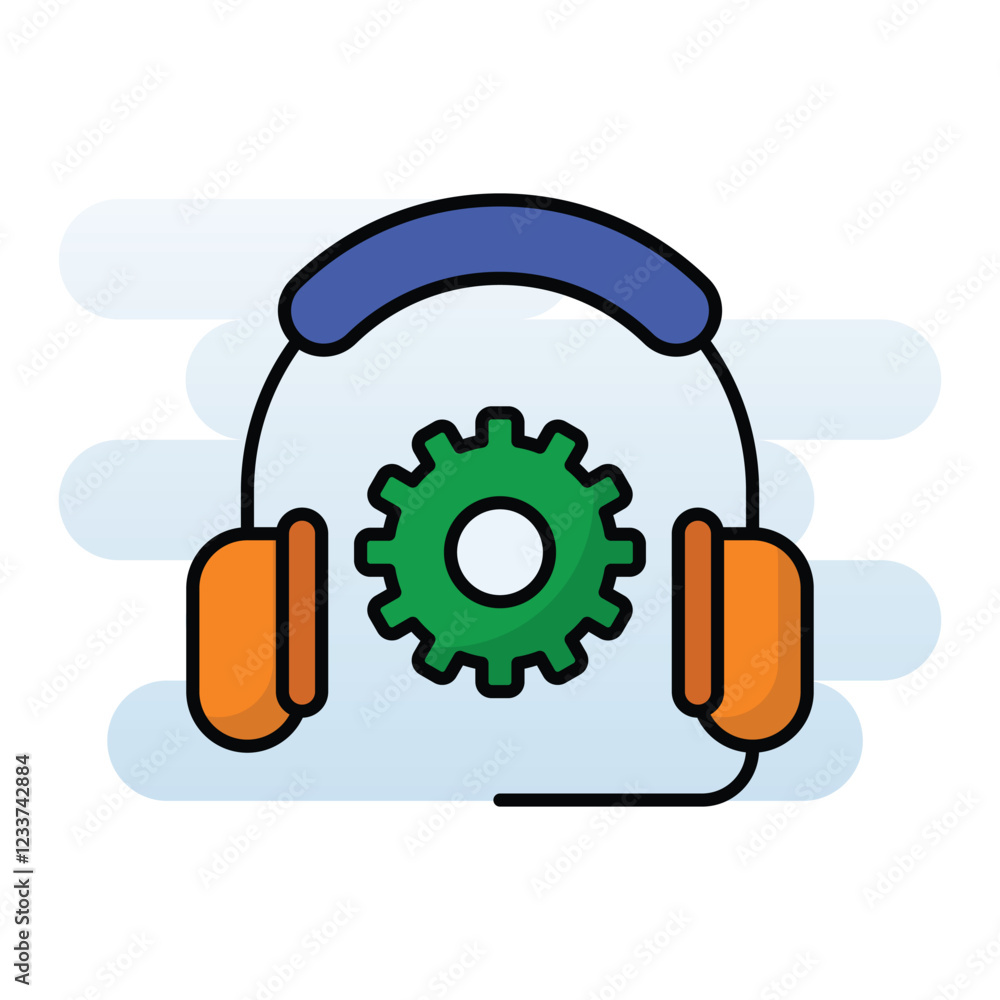 Technical Support vector icon Technical Support vector icon