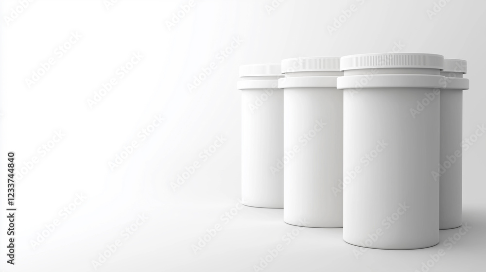 isolated empty medicine bottle mockup isolated empty medicine bottle mockup
