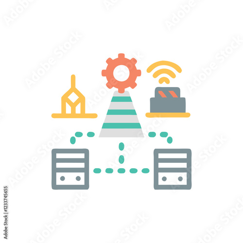  Comprehensive IaaS Icon for Management Solutions
