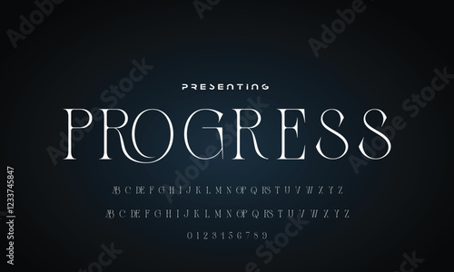 Luxury beauty font alphabet logo. Typography beautiful fashion elegant classic letters serif italic fonts wedding vintage retro casters logos. vector illustration