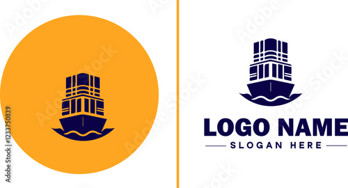 Import icon Importation Importing Influx flat logo sign symbol editable vector