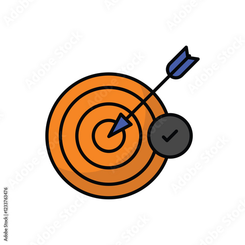Target vector icon