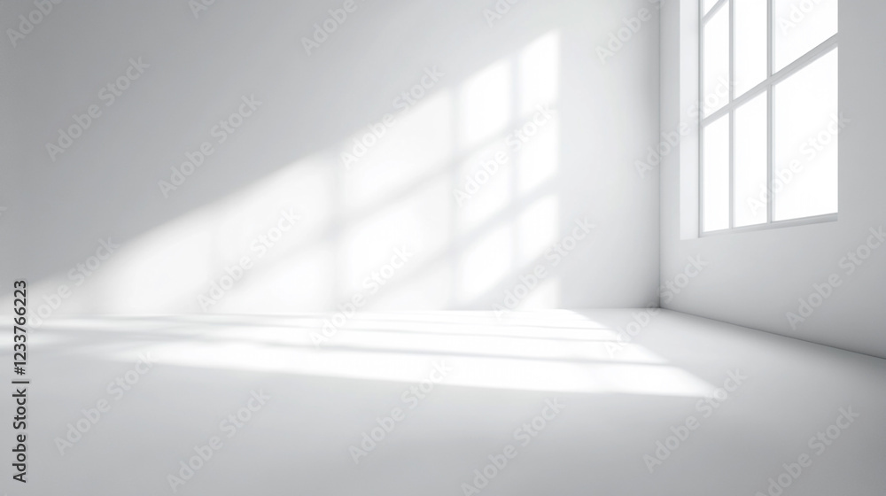 Minimalist White Background: A clean, minimalist white background with soft shadows, Minimalist Abstract Empty White Room for product presentation Minimalist White Background: A clean, minimalist white background with soft shadows, Minimalist Abstract Empty White Room for product presentation