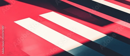 Wallpaper Mural Abstract Background with Dynamic Shapes and Shadow Play Torontodigital.ca