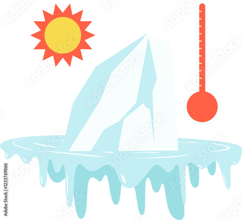 Melting Glacier Climate Change