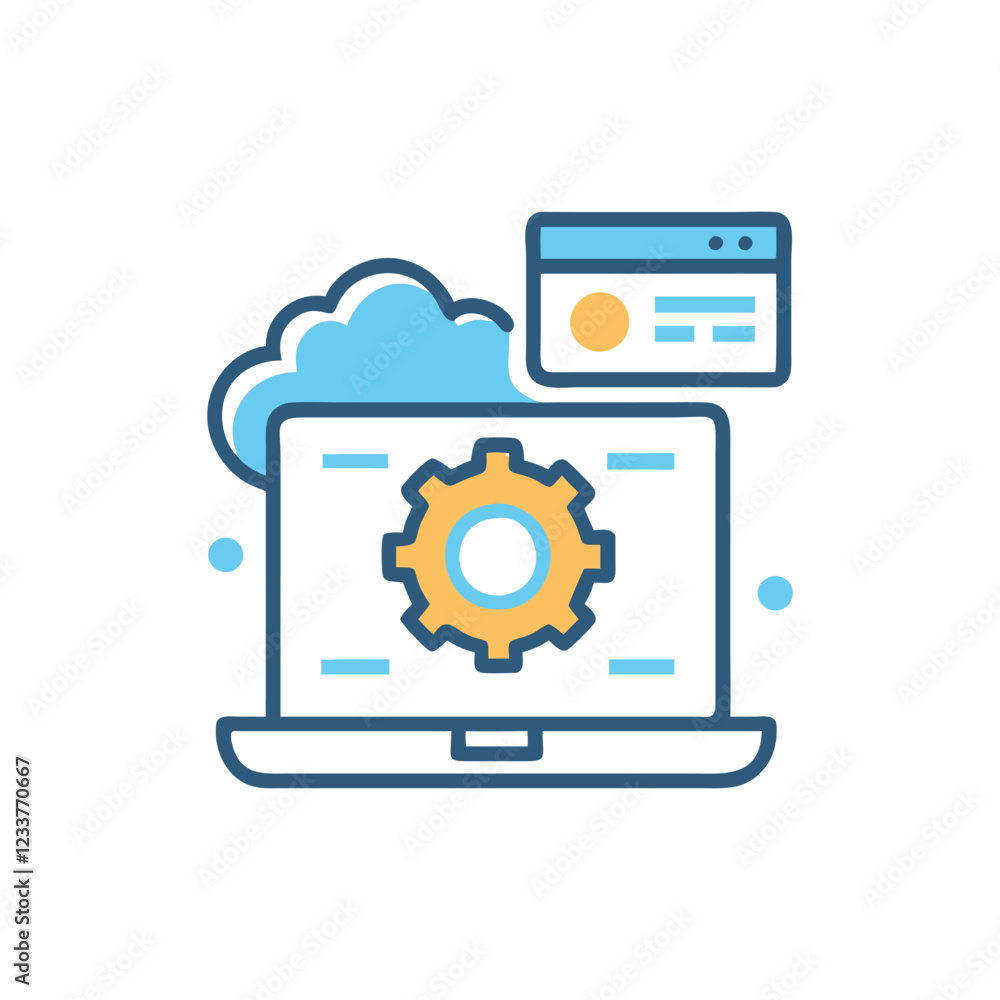 Comprehensive SaaS Icon Comprehensive SaaS Icon