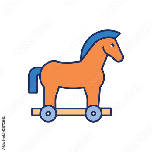  Malicious Software Trojan Icon