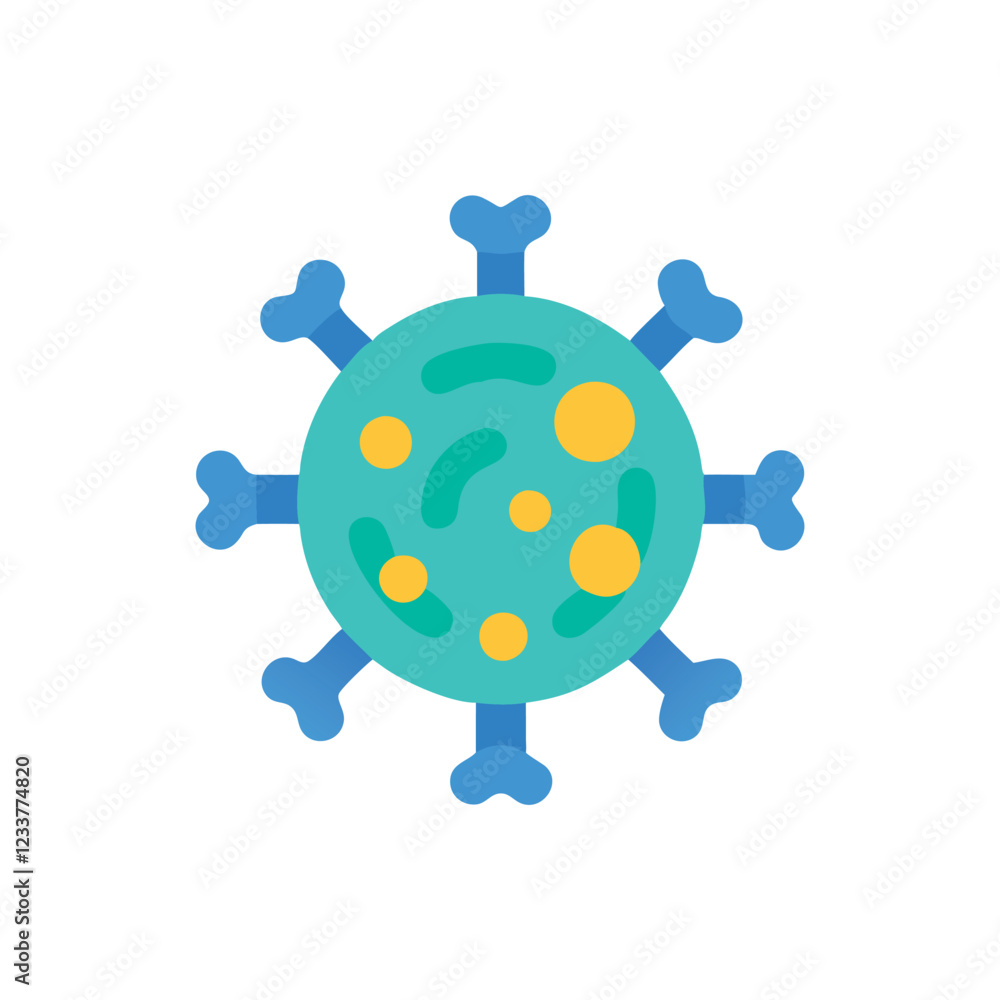 Comprehensive Virus Icon for Security Management Comprehensive Virus Icon for Security Management
