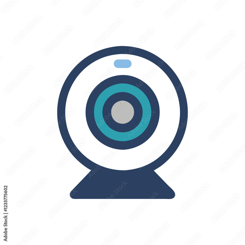 Webcam Icon for Video Communication Webcam Icon for Video Communication