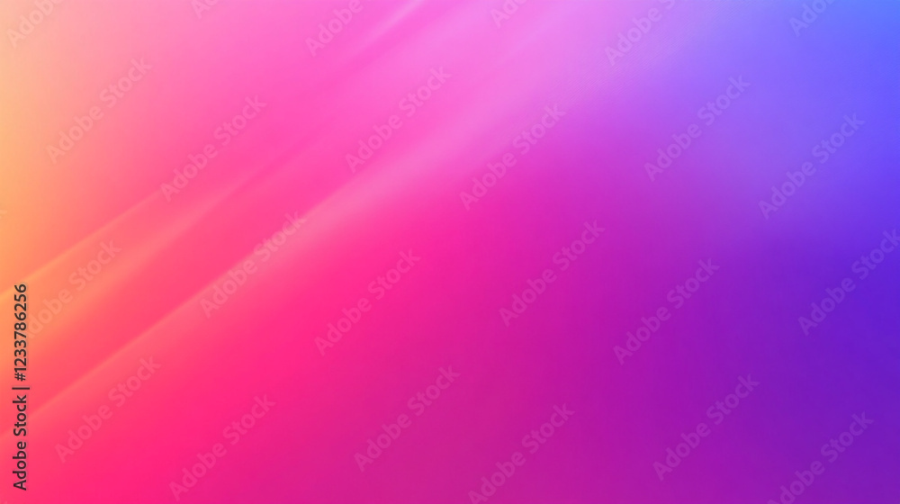 Naklejka premium background theme color for wallpaper Abstract Blurred Gradient Background in Dark Key. Blue, Violet, Yellow, Red