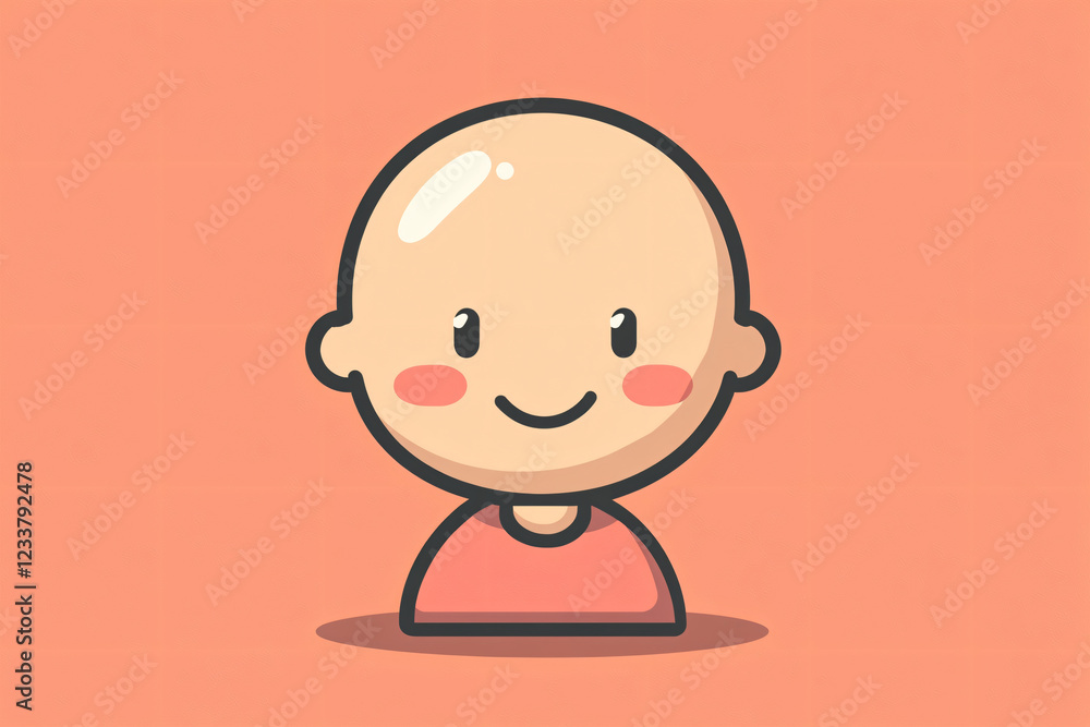 A simple yet charming cartoon avatar of a smiling person, designed in a flat, minimalist style. The character has round features, soft pastel colors, and a clean vector design, perfect for use. A simple yet charming cartoon avatar of a smiling person, designed in a flat, minimalist style. The character has round features, soft pastel colors, and a clean vector design, perfect for use.