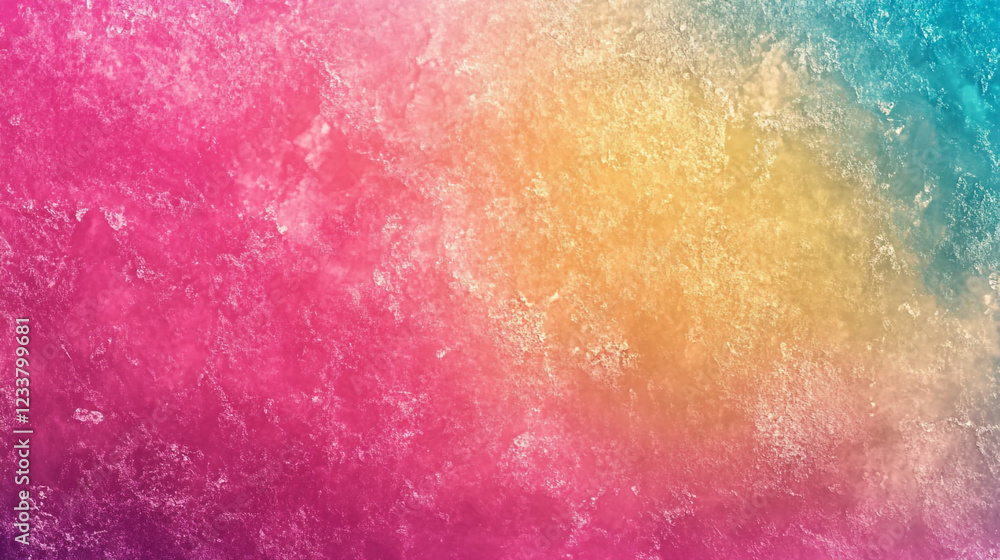 Obraz premium Water, color pink, Pastel Gradient with Pink Yellow and Blue Blending