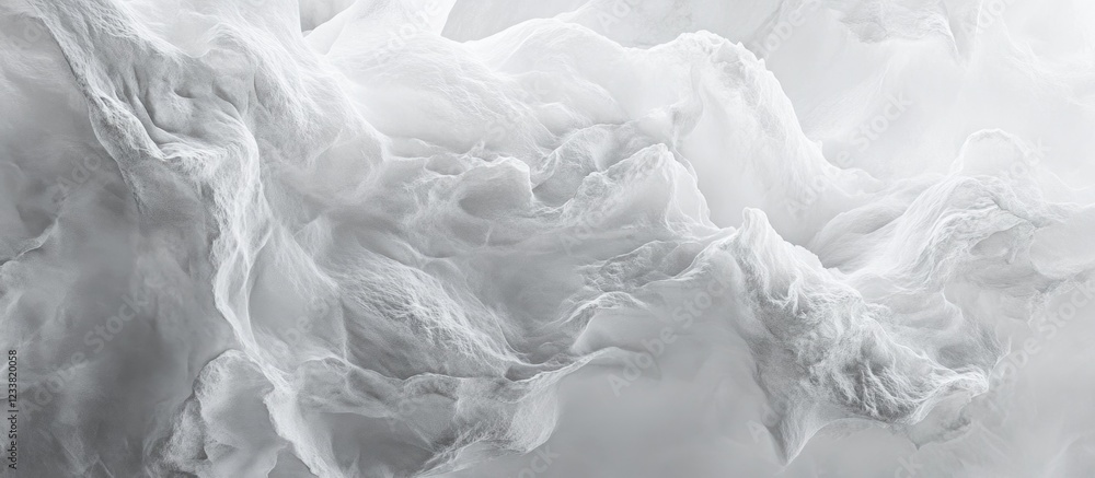 Abstract gray and white textured background with soft fluid shapes and copy space for text Abstract gray and white textured background with soft fluid shapes and copy space for text