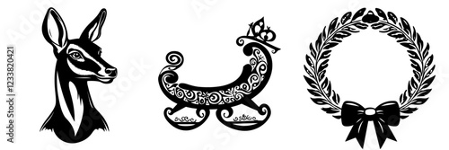 sleigh, sleighs, sledge, sled, sleds, winter transport, winter vehicle, christmas, holiday, festive, new year, xmas, winter, december, snow, snowy, ice, cold, transport, transportation, vehicle, desig