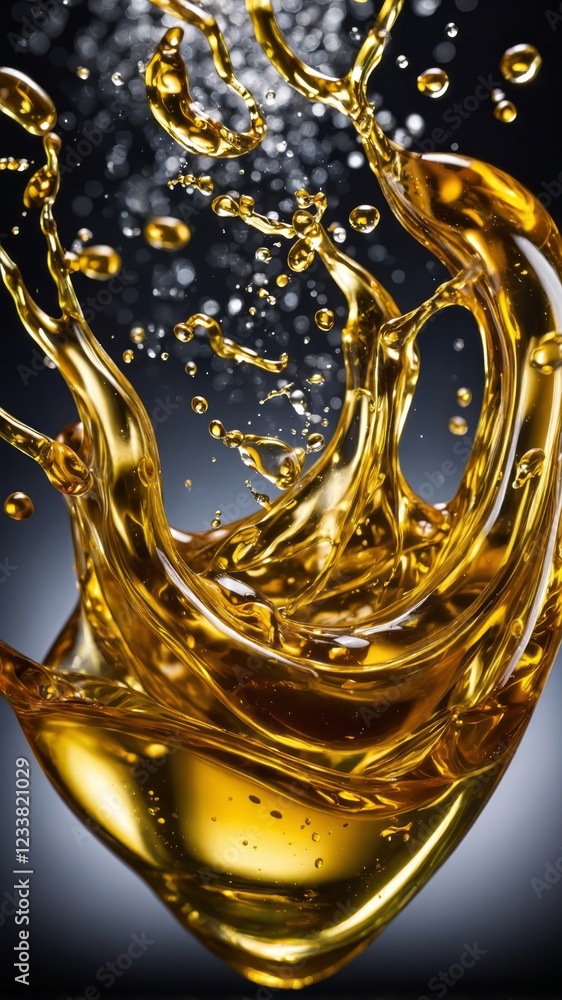 Pure and natural soybean oil with fresh soybeans, highlighting its rich texture and nutritional benefits. A perfect choice for healthy cooking and premium-quality culinary applications.