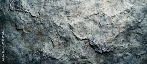 Gray rough stone texture background with irregular surface patterns and subtle details Copy Space