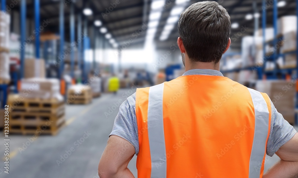 Warehouse worker overseeing operations (2) Warehouse worker overseeing operations (2)