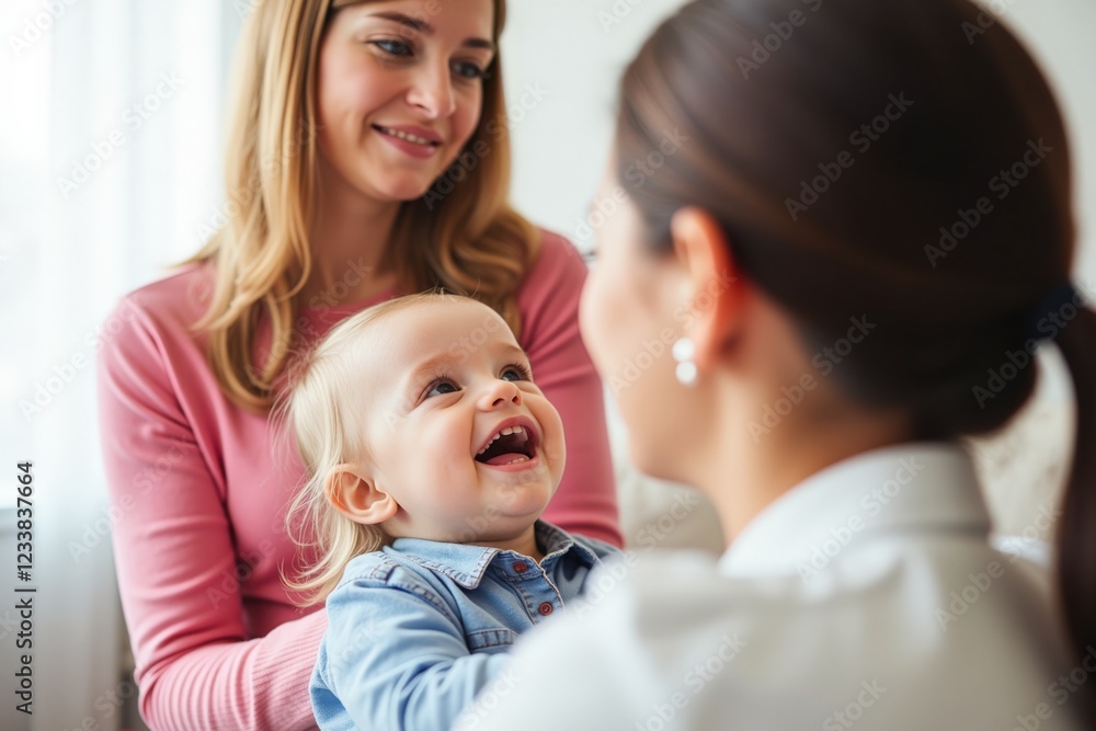 A Heartwarming Moment of Connection Between Two Mothers and Their Joyful Child in a Bright and Cozy Indoor Setting A Heartwarming Moment of Connection Between Two Mothers and Their Joyful Child in a Bright and Cozy Indoor Setting