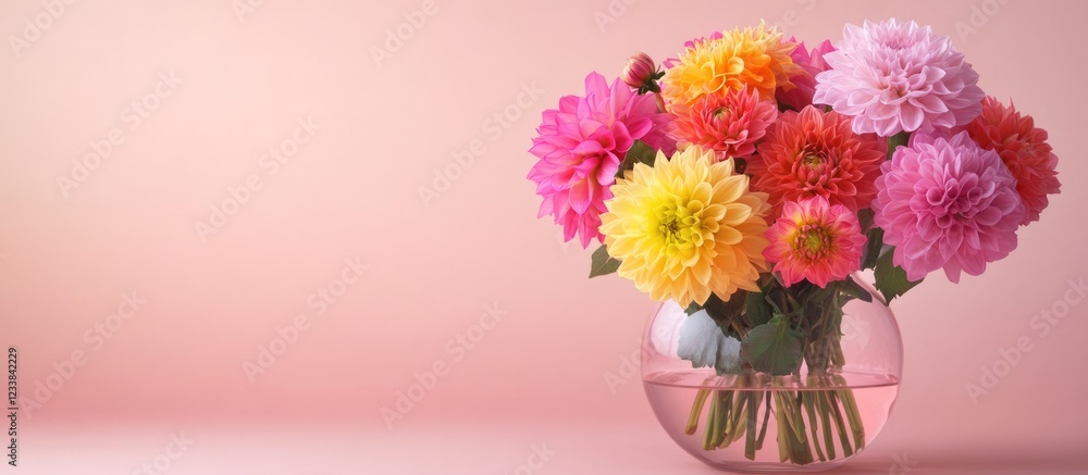Celebrating Teachers Day with vibrant dahlia flowers in a vase promoting appreciation for educators around the world Celebrating Teachers Day with vibrant dahlia flowers in a vase promoting appreciation for educators around the world