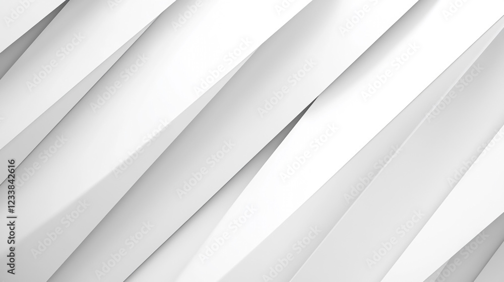 Fototapeta premium Abstract Black and White Curved Lines in Motion, Abstract wave of white curved lines transparent background.