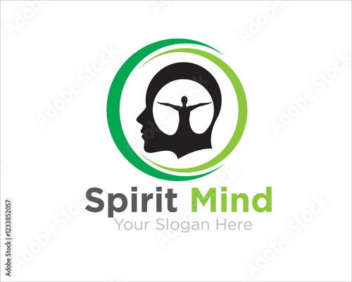 spirit mind logo designs for medical consult logo