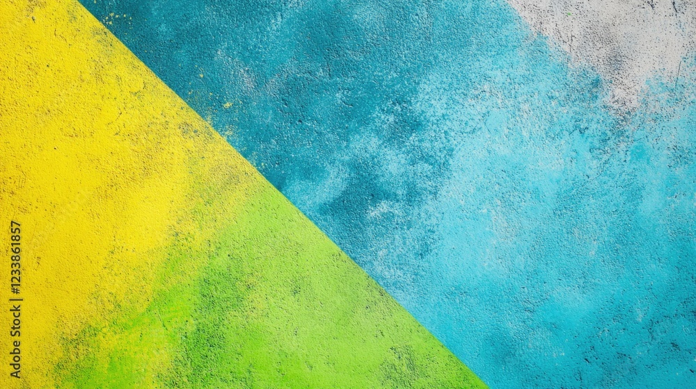Vibrant Textured Background with Blue Green and Yellow Shades Ideal for Design Projects and Text Overlay Vibrant Textured Background with Blue Green and Yellow Shades Ideal for Design Projects and Text Overlay