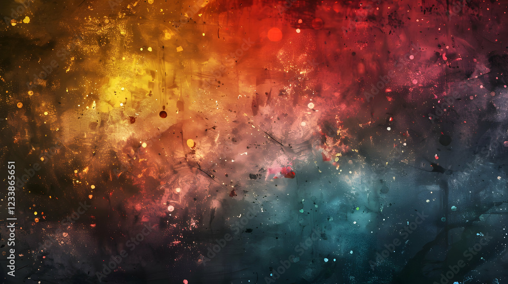 Fototapeta premium A vibrant abstract background with swirling colors and textures.