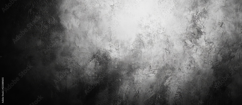 Fototapeta premium Abstract monochromatic background with soft textures and gradients featuring dark and light contrasting areas Copy Space