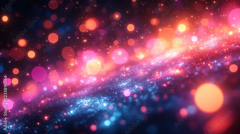 Vibrant Nebula: A Cosmic Dance of Light and Color Vibrant Nebula: A Cosmic Dance of Light and Color