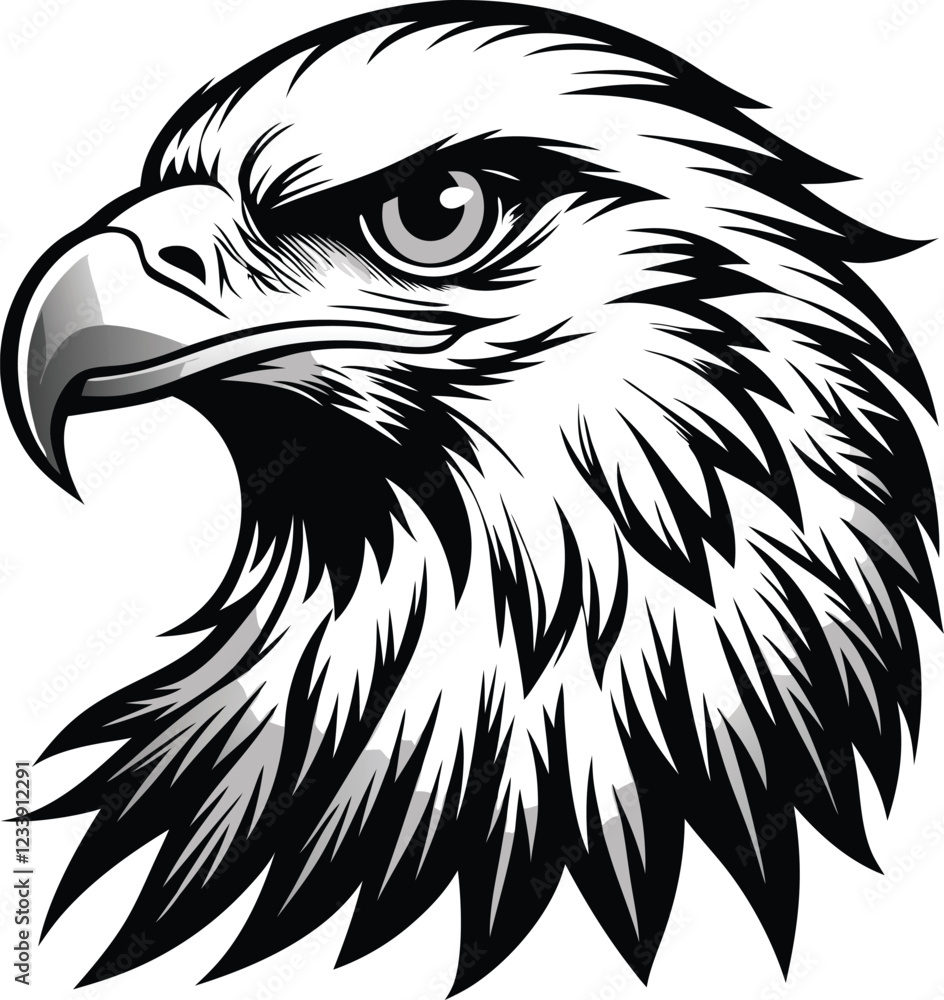 Obraz premium eagle vector illustration
