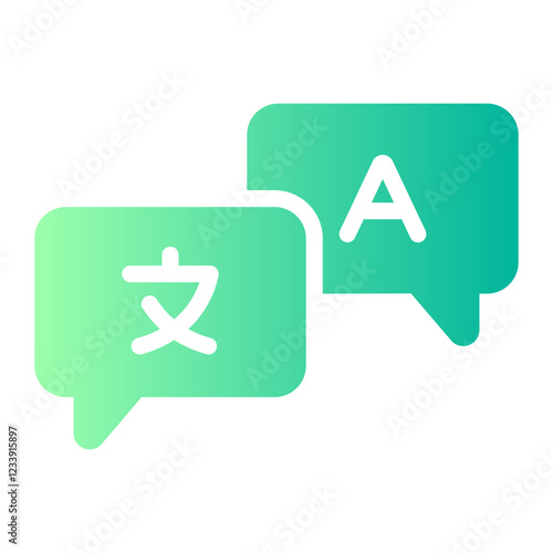 language Gradient icon