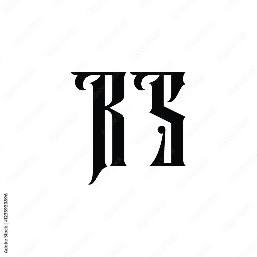 RS monogram logo design letter text name symbol monochrome logotype alphabet character simple logo RS monogram logo design letter text name symbol monochrome logotype alphabet character simple logo