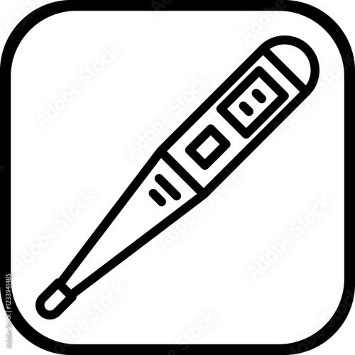 709-Thermometer Icon style