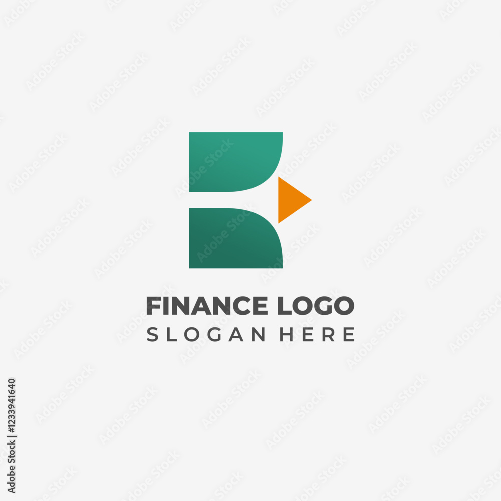 Futuristic K Letter with Arrow Combination for Finance Logo Futuristic K Letter with Arrow Combination for Finance Logo