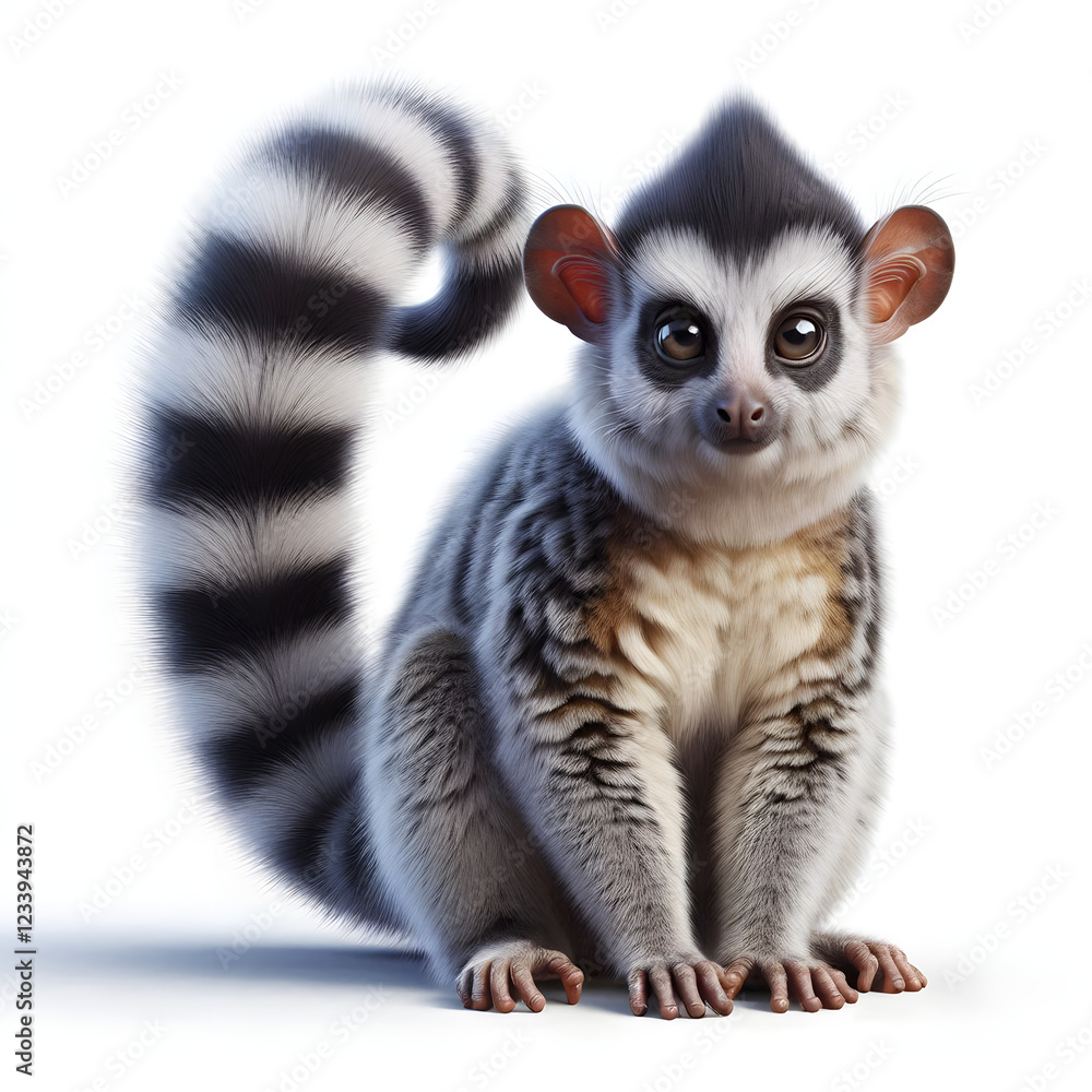 Fototapeta premium close up of a lemur