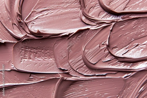 Silty Clay Mud chocolate dessert cream. photo