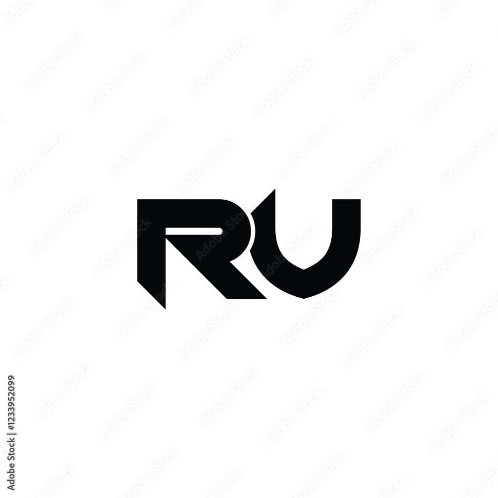 RV monogram logo design letter text name symbol monochrome logotype alphabet character simple logo RV monogram logo design letter text name symbol monochrome logotype alphabet character simple logo