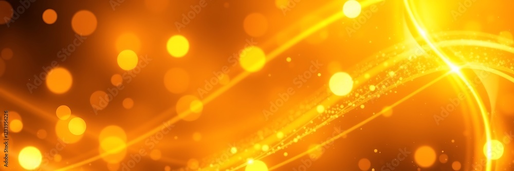 Golden lights creating a warm and inviting ambiance in evening setting Golden lights creating a warm and inviting ambiance in evening setting