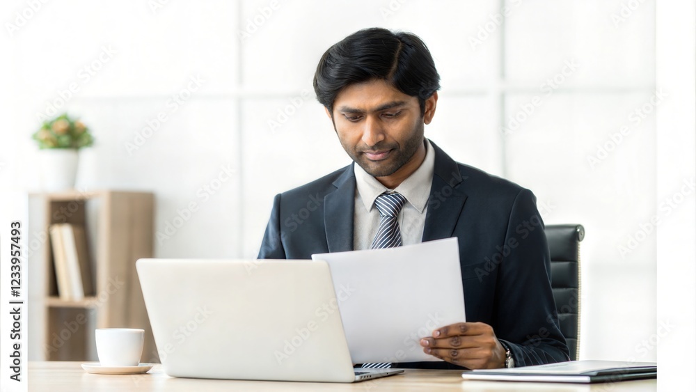Indian HR Professional Reviewing Job Descriptions
Indian HR Professional Reviewing Job Descriptions