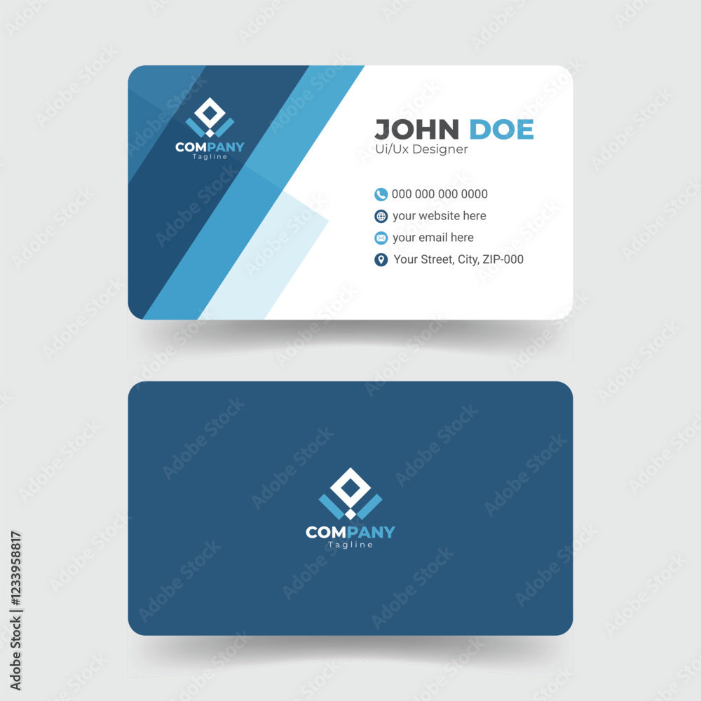Creative Corporate Business Card
Creative Corporate Business Card